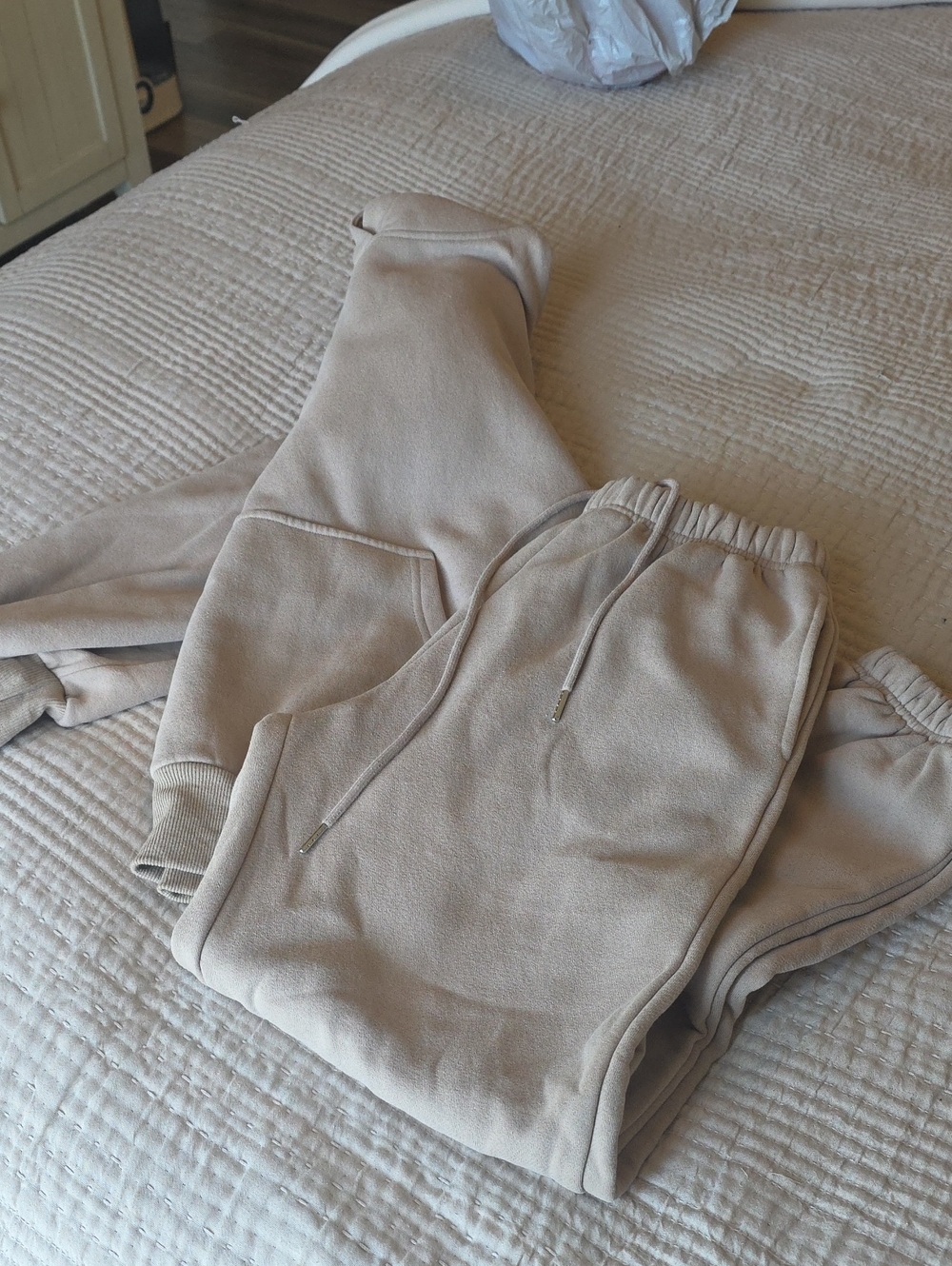 Womens Automet Sweat Suit Size XS Coffee Color